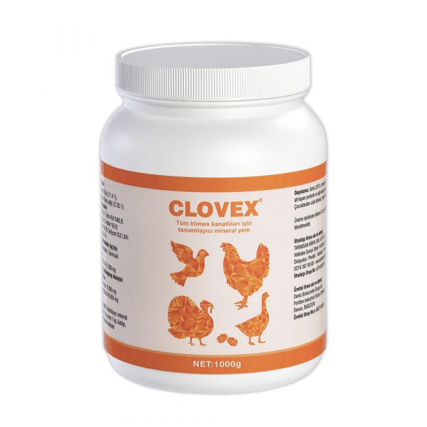 Clovex 1000 gr – Yem Katkısı – Tavuklara Özel - evcilpet-com