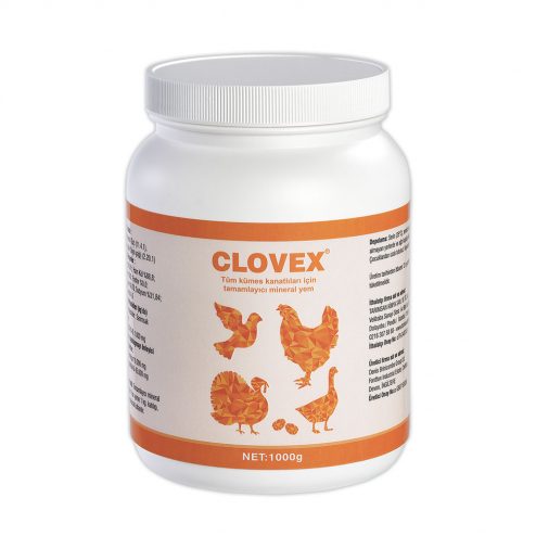 Clovex 1000 gr – Yem Katkısı – Kazlara Özel - evcilpet-com